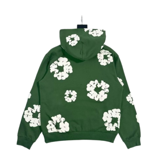 Denim Tears The Cotton Wreath Hoodie Green OG051441