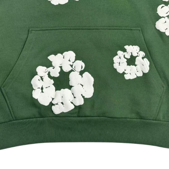 Denim Tears The Cotton Wreath Hoodie Green OG051441