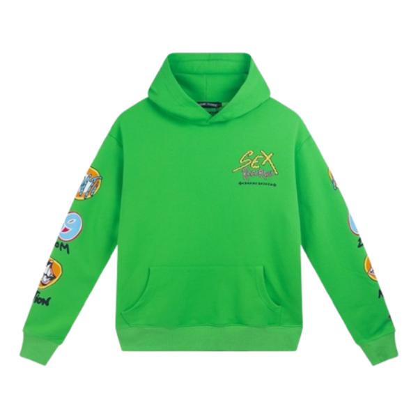 Chrome Hearts Matty Boy Sex Records Hoodie Citrus OG051447