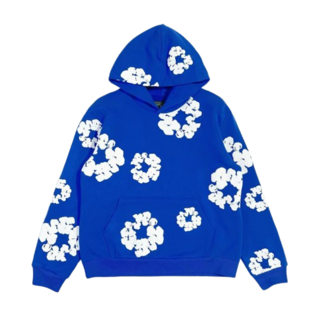 Denim Tears The Cotton Wreath Sweatshirt Royal Blue OG051554