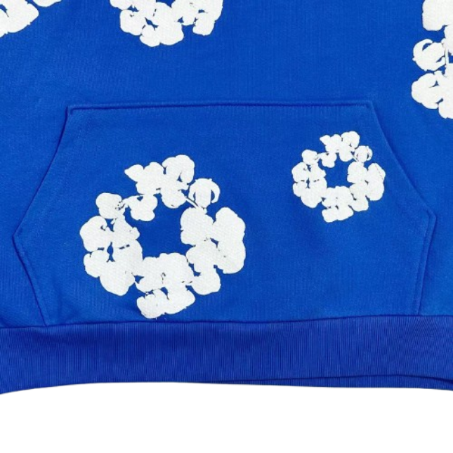 Denim Tears The Cotton Wreath Sweatshirt Royal Blue OG051554