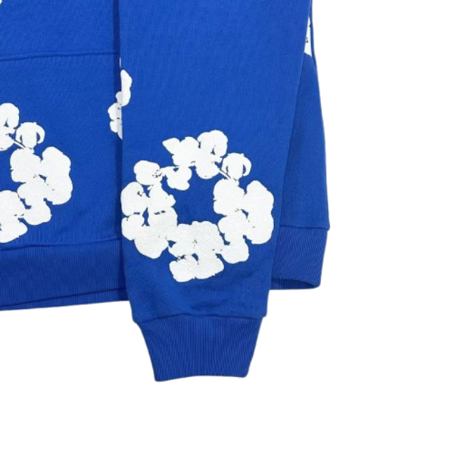 Denim Tears The Cotton Wreath Sweatshirt Royal Blue OG051554