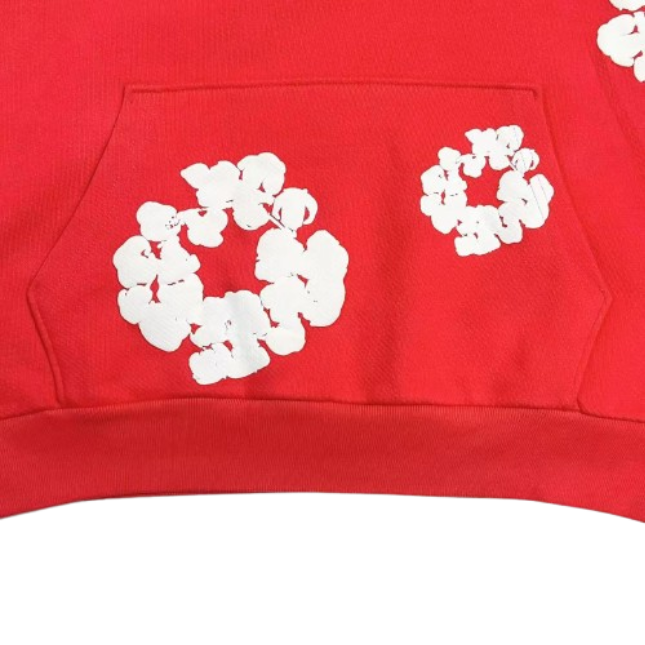 Denim Tears The Cotton Wreath Sweatshirt Red OG051557