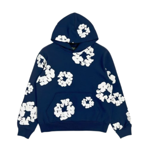 Denim Tears The Cotton Wreath Sweatshirt Navy OG051558