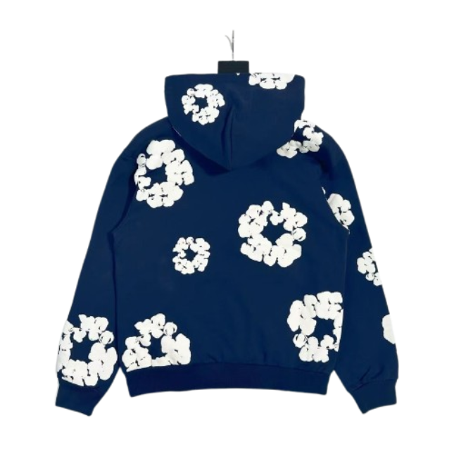 Denim Tears The Cotton Wreath Sweatshirt Navy OG051558