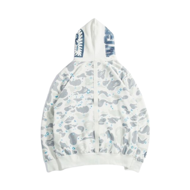 Bape Hoodie Black & White OG051560