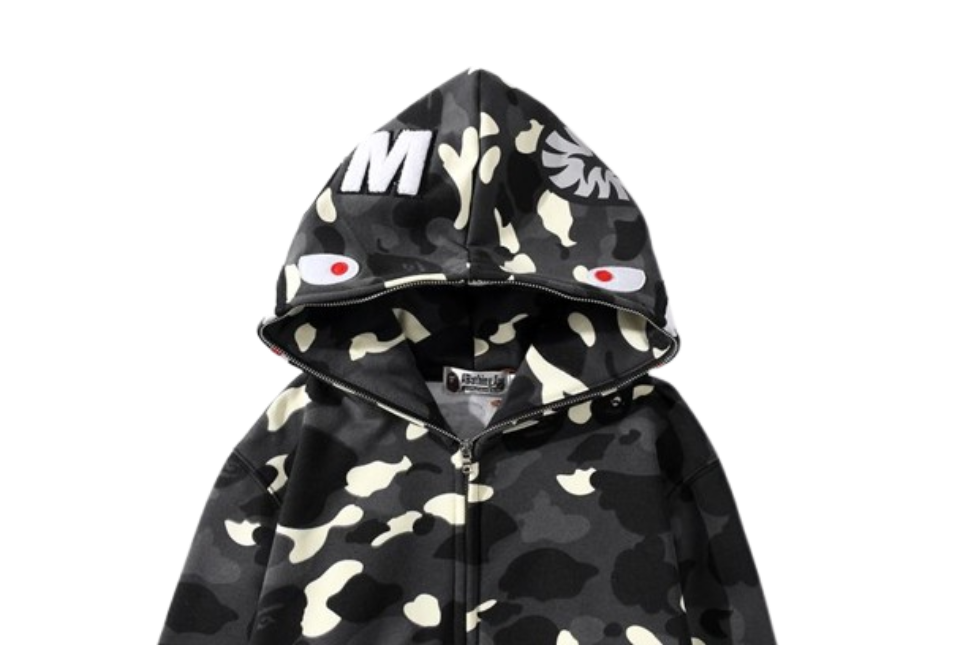 BAPE Hoodie BLACK & WHITE OG051563