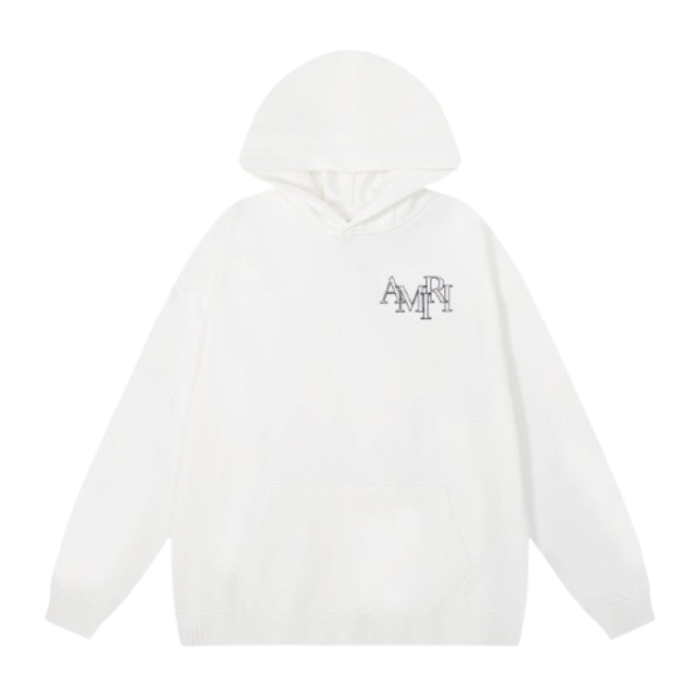 Amiri Hoodie Black and White OG051565