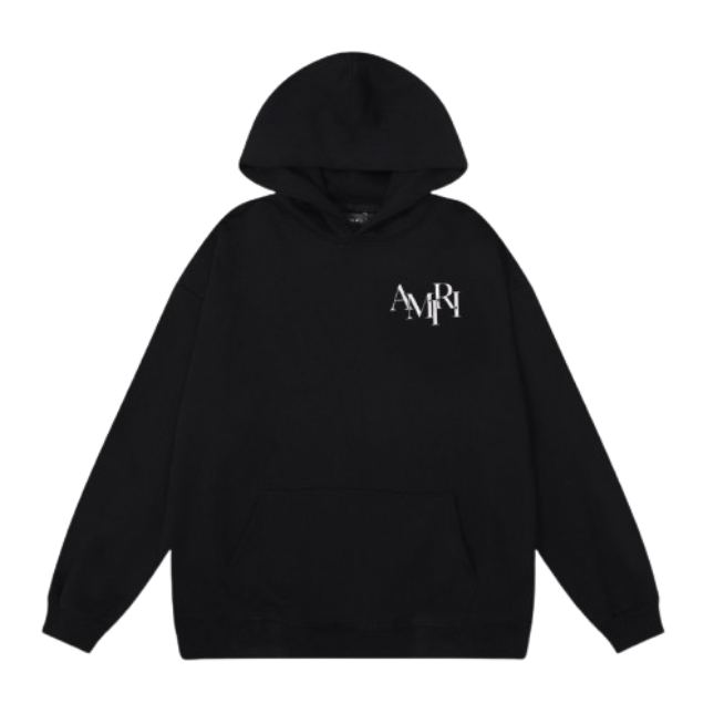 Amiri Hoodie Black and White OG051565