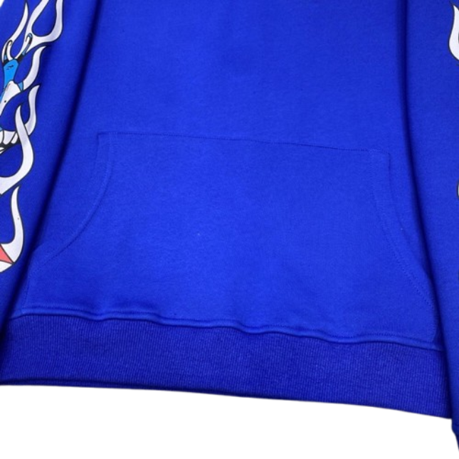 CHROME HEARTS Hoodie Blue OG051574