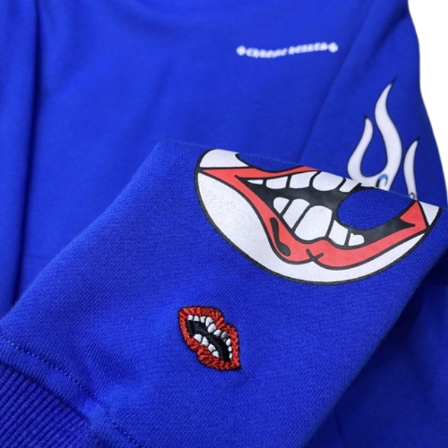 CHROME HEARTS Hoodie Blue OG051574