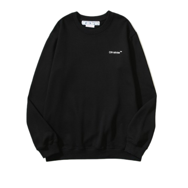 OFF WHITE Sweatshirt white&black&grey OG051607