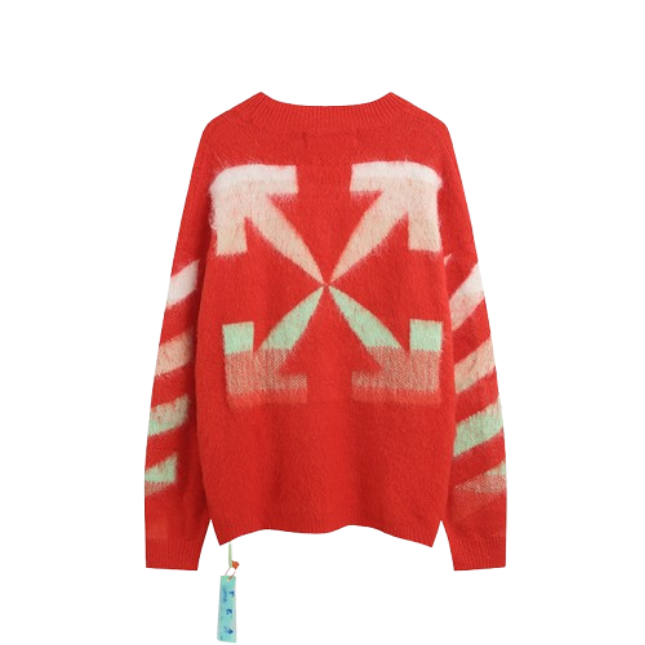 OFF WHITE Sweatshirt Red OG051615