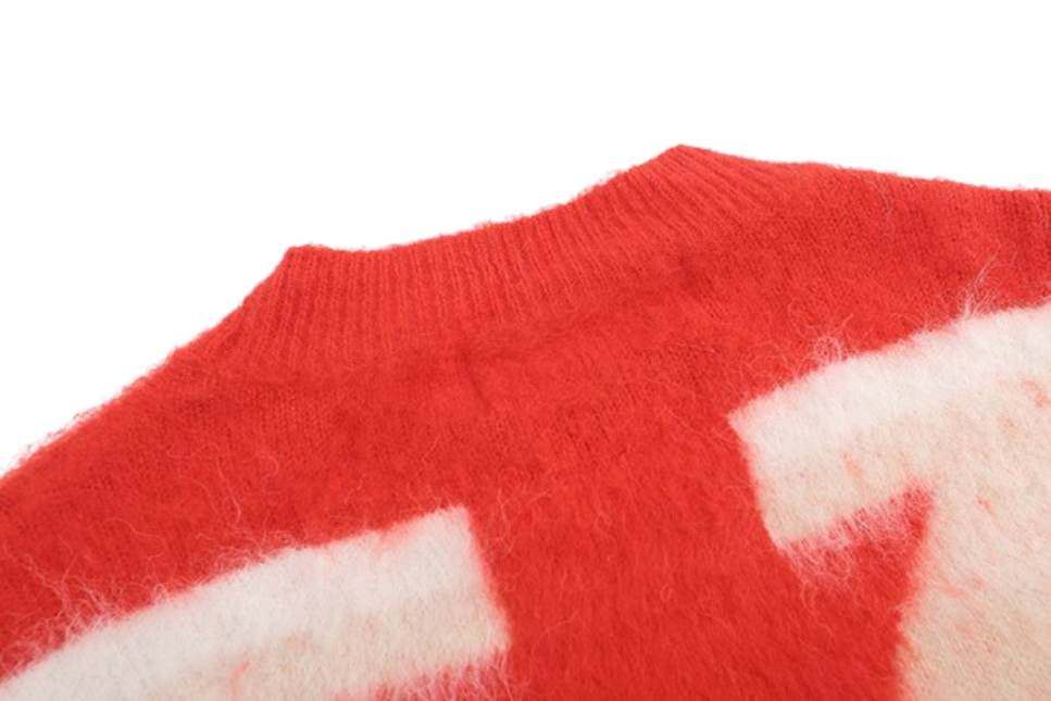 OFF WHITE Sweatshirt Red OG051615
