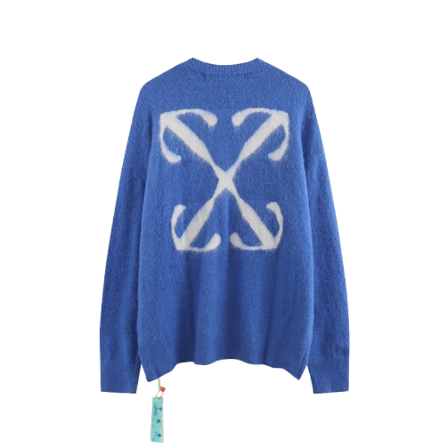 OFF WHITE Sweatshirt blue OG051617