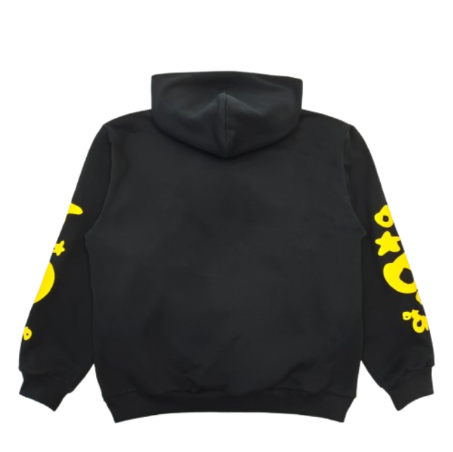 Sp5der Beluga Hoodie Onyx Yellow OG051687