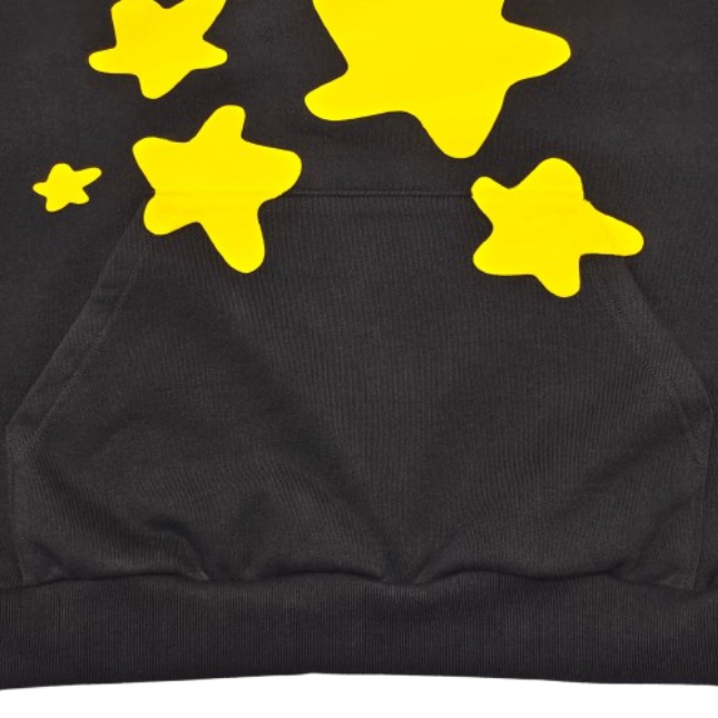 Sp5der Beluga Hoodie Onyx Yellow OG051687