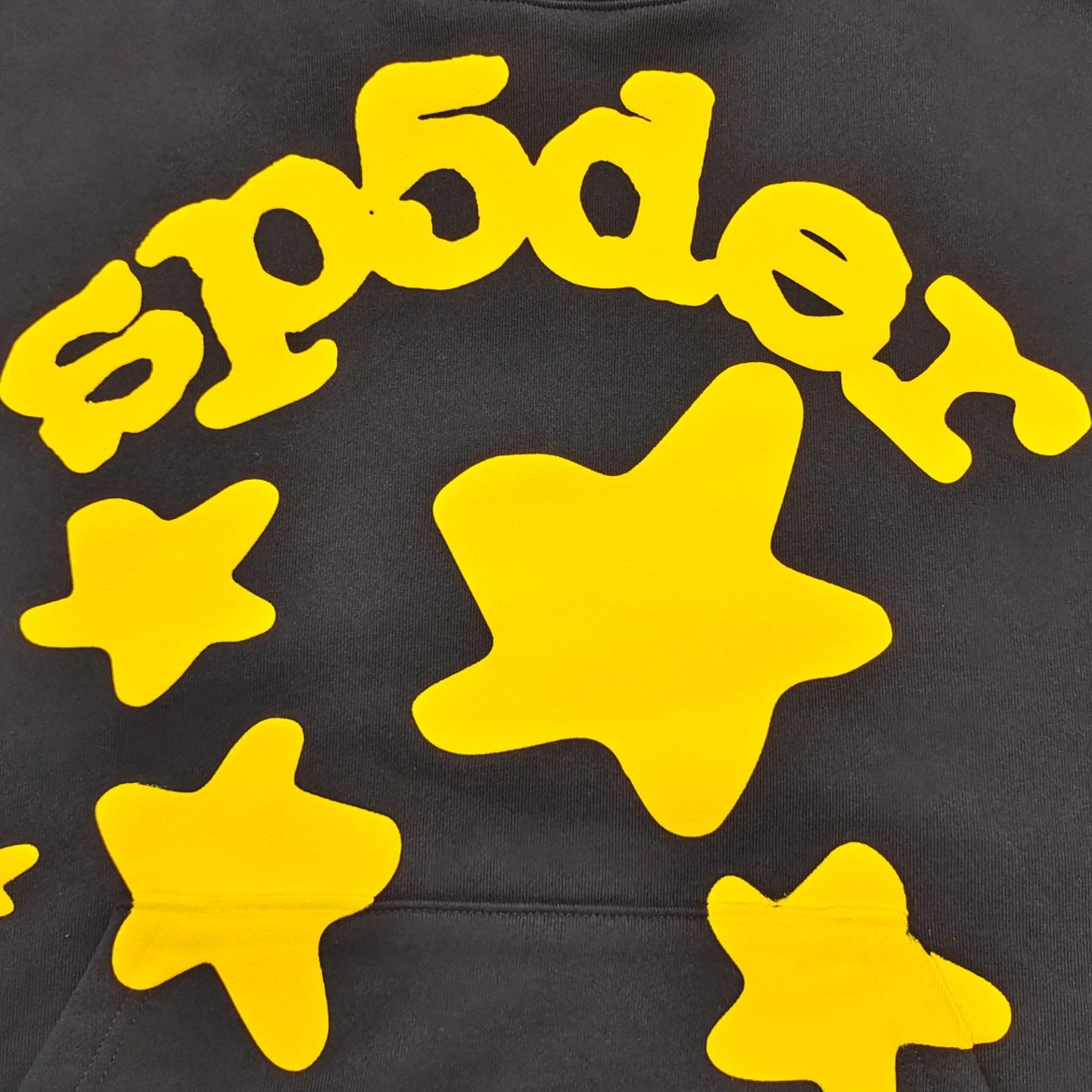 Sp5der Beluga Hoodie Onyx Yellow OG051687