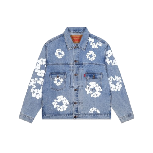 Denim Tears Type – 2 All Over Wreath Raw Jacket OG051803
