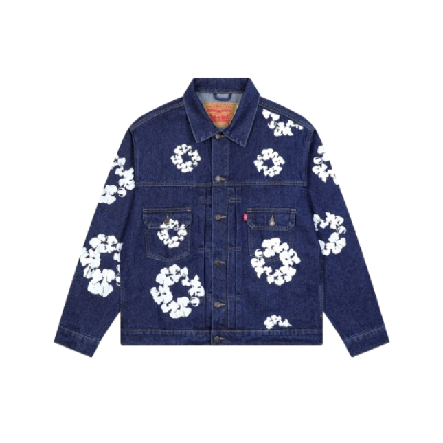 Denim Tears Type – 2 All Over Wreath Raw Jacket OG051803