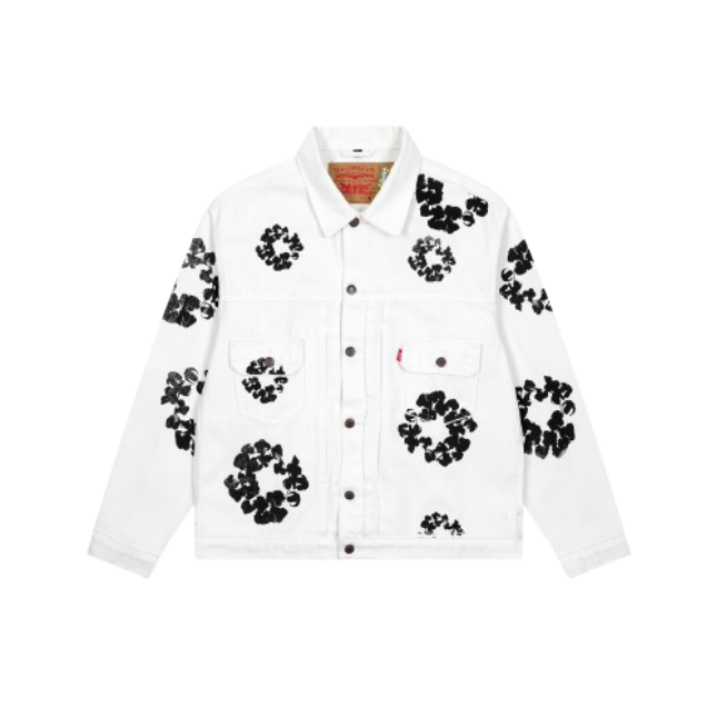 Denim Tears Type – 2 All Over Wreath Raw Jacket OG051803