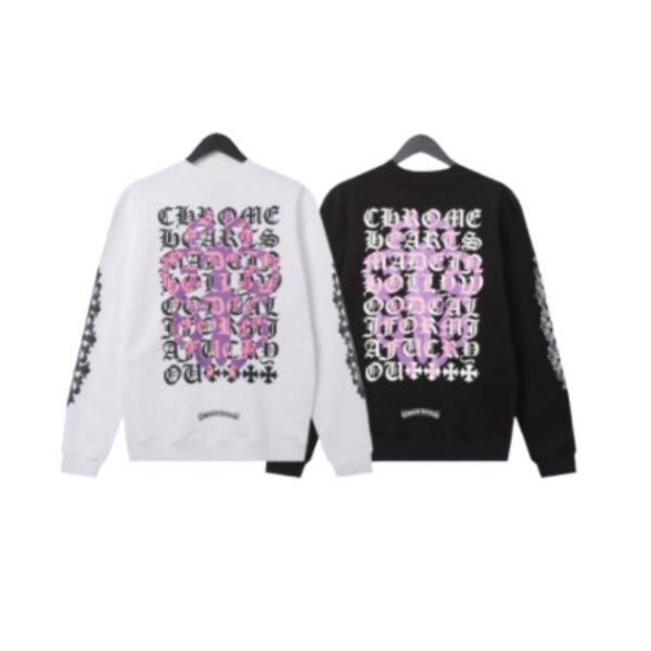 CHROME HEARTS Sweatshirt white&black OG051824