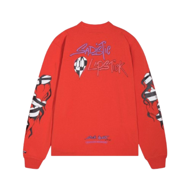 CHROME HEARTS Sweatshirt red OG051825
