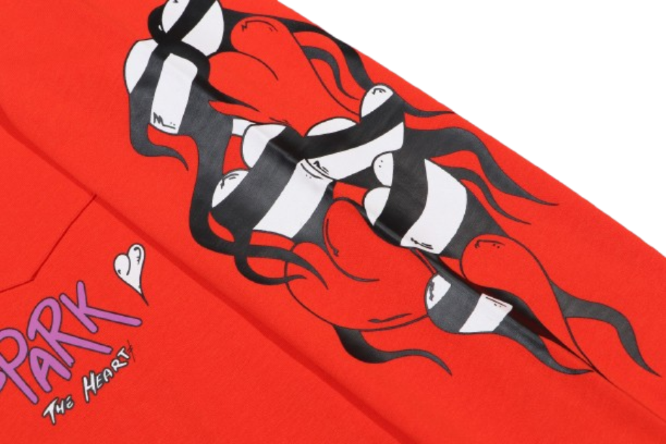 CHROME HEARTS Sweatshirt red OG051825