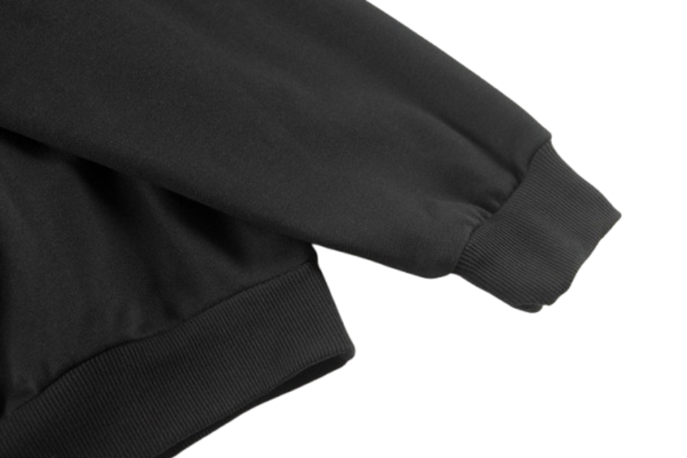 Alo Yoga Accolade 14 Zip Pullover Black Grey OG051826