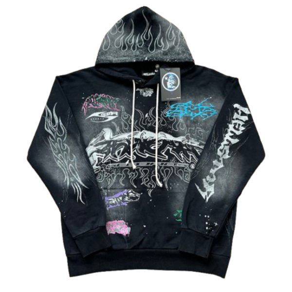 Hellstar Path to Paradise Hoodie Black OG051890