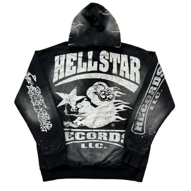 Hellstar Path to Paradise Hoodie Black OG051890