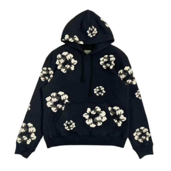 Denim Tears x CPFM Cactus Tears Wreath Hoodie Black OG051893
