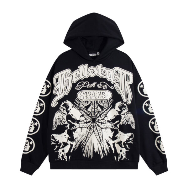 Hellstar Black Hoodie Pullovers Casual OG0521100