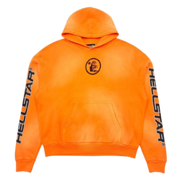 Hellstar Hoodie Orange OG052199