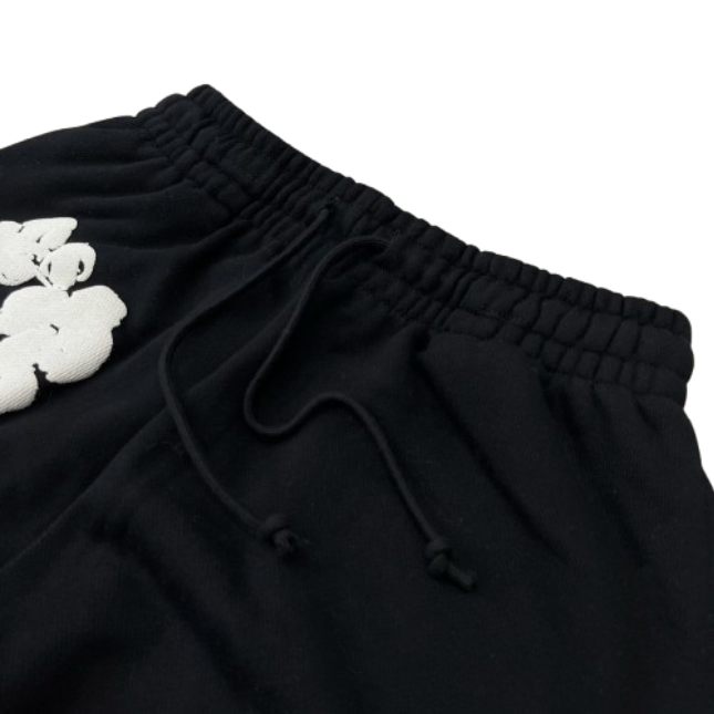 Denim Tears The Cotton Wreath Sweatpants Black OG052202