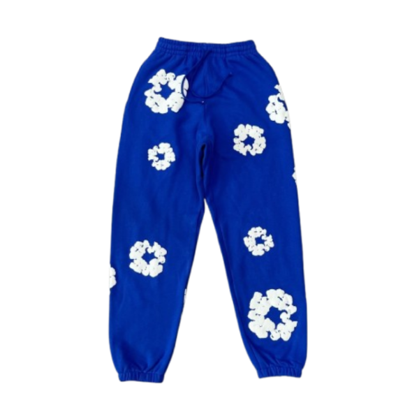 Denim Tears The Cotton Wreath Sweatpants Royal Blue OG052204