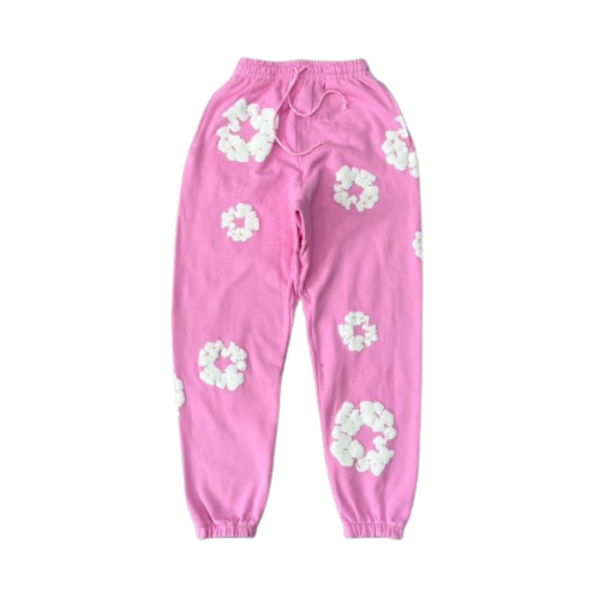 Denim Tears The Cotton Wreath Sweatpants Pink OG052206
