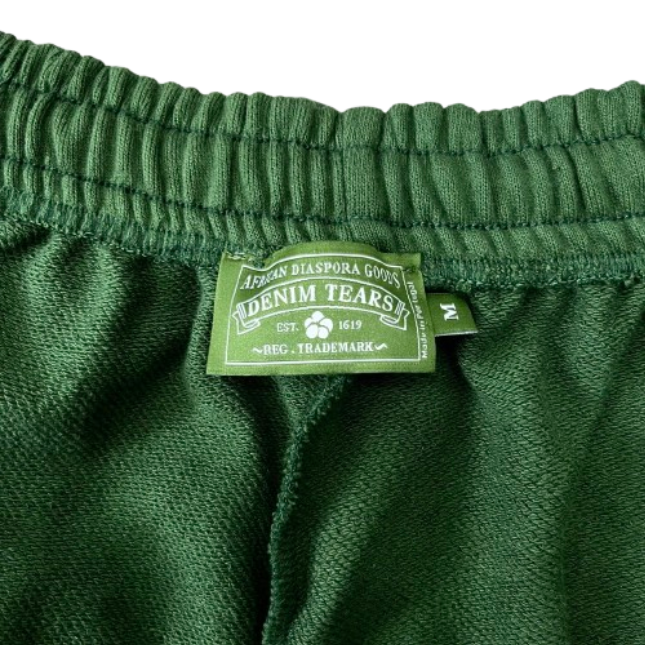 Denim Tears The Cotton Wreath Sweatpants Green OG052207