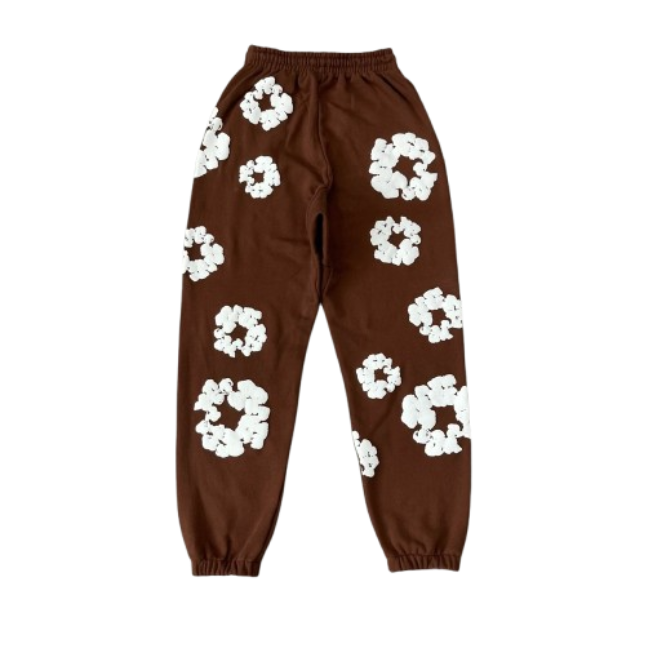 Denim Tears The Cotton Wreath Sweatpants Brown OG052208
