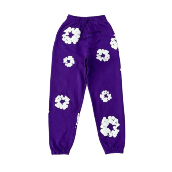 Denim Tears The Cotton Wreath Sweatpants Purple OG052209