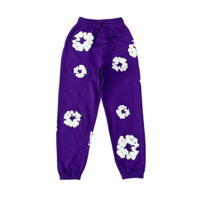 Denim Tears The Cotton Wreath Sweatpants Purple OG052209