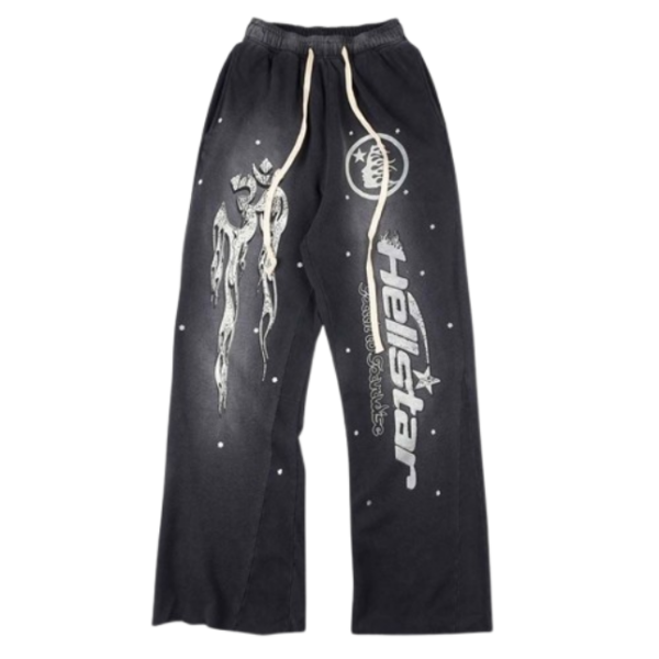 Hellstar Black Sweatpants OG052224