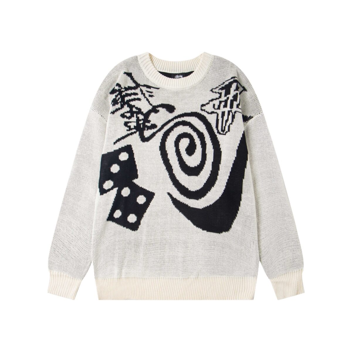 Stussy collaboration Nike mosquito repellent dice sweater OG052332