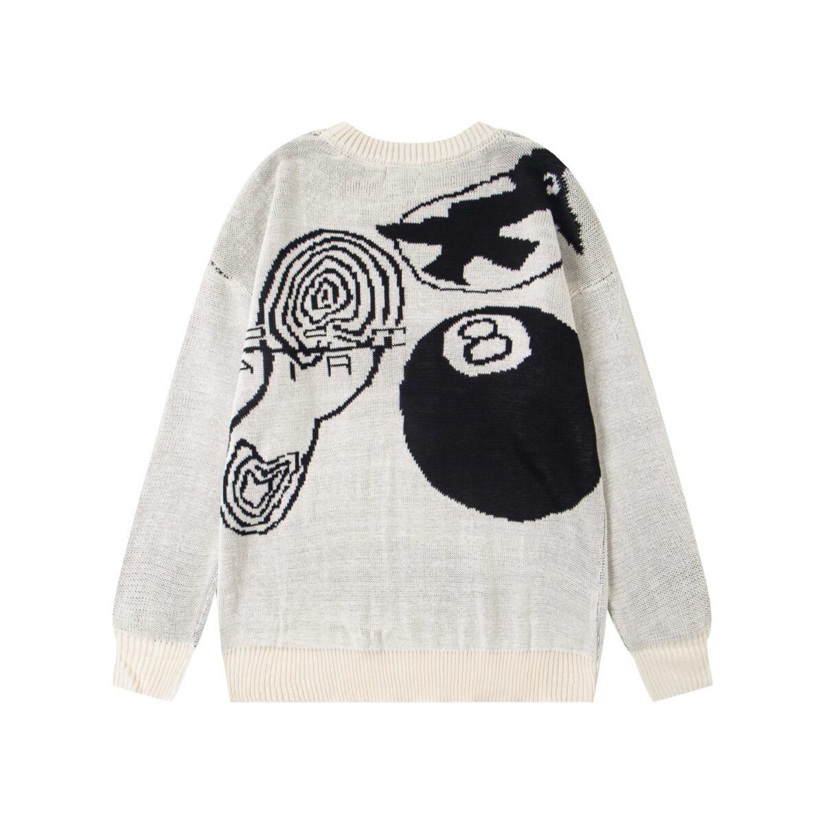 Stussy collaboration Nike mosquito repellent dice sweater OG052332