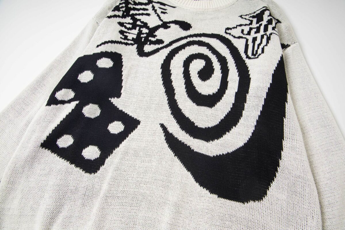 Stussy collaboration Nike mosquito repellent dice sweater OG052332