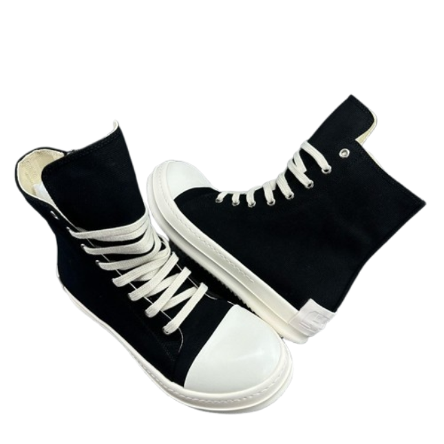 Rick Owens DRKSHDW 13 oz dyed denim sneakers OG0525422