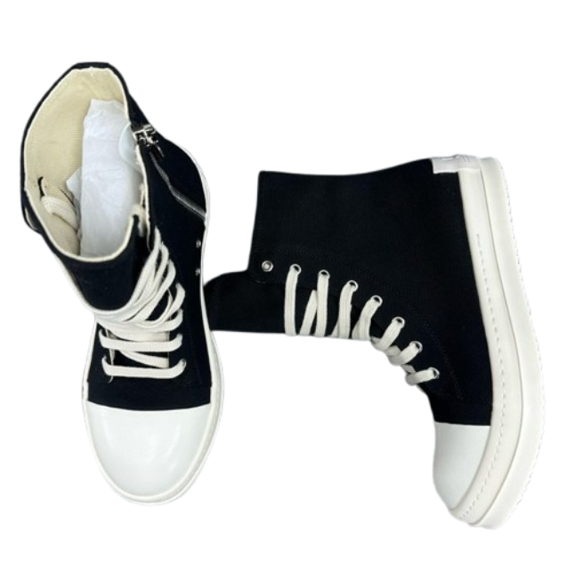 Rick Owens DRKSHDW 13 oz dyed denim sneakers OG0525422