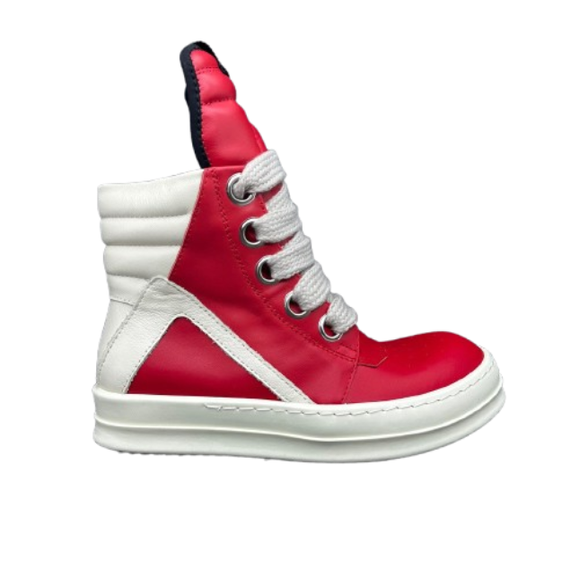Rick Owen’s calf leather sneakers OG0525428