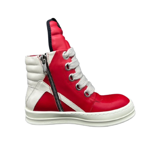 Rick Owen’s calf leather sneakers OG0525428