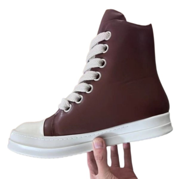 RICK OWENS Classic High Top Coarse Lace OG0526455